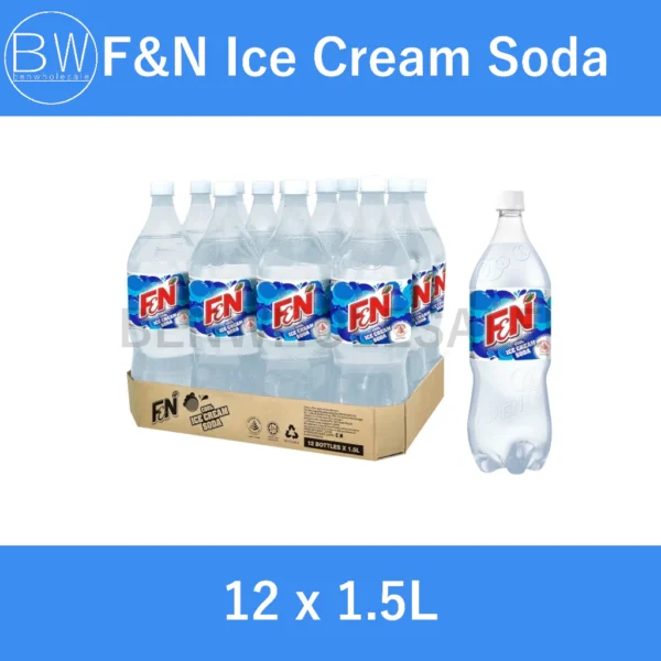 (CLEARANCE) F&N Sodas (12 x 1.5L) Carton (Orange / Grape / Sarsi / Ice Cream Soda / Gingerade / Cherryade / Fruitade) - Image 5