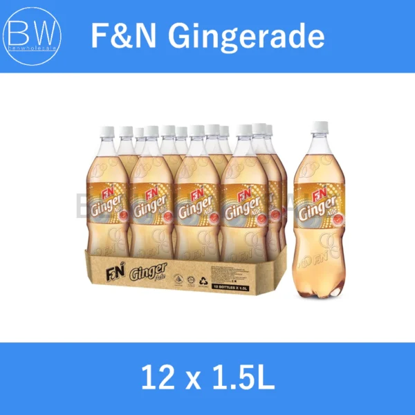 (CLEARANCE) F&N Sodas (12 x 1.5L) Carton (Orange / Grape / Sarsi / Ice Cream Soda / Gingerade / Cherryade / Fruitade) - Image 6